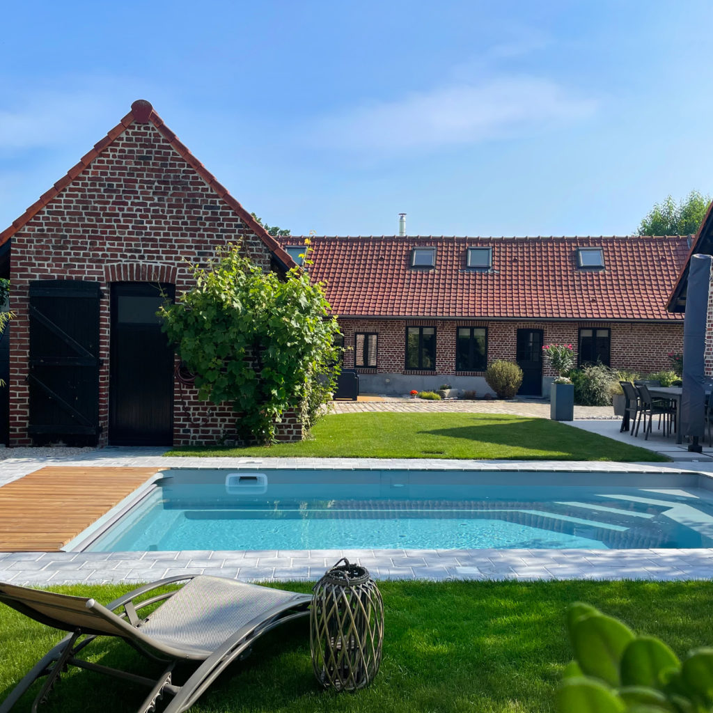 Piscine sur mesure Merignies